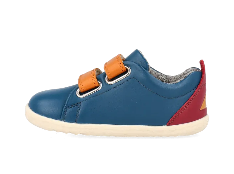 Bobux Grass Court | Step up | Tidal Teal & Cranberry