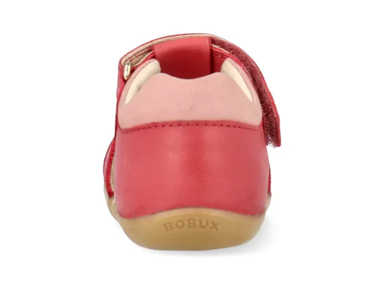 Bobux Sandals | Compass Step Up | Red & Rose