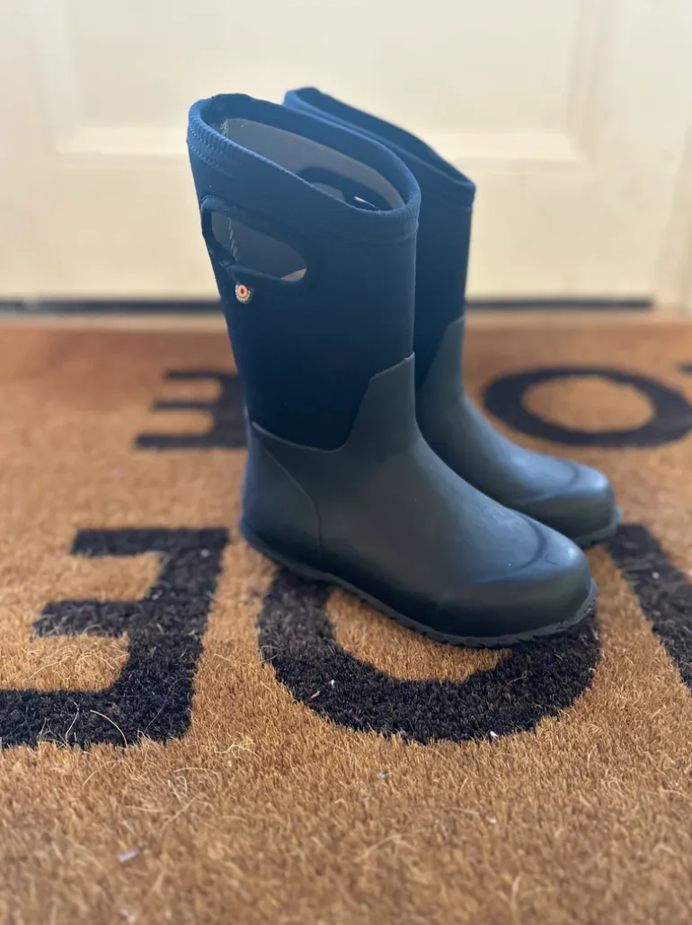 Bogs Boots | Kids York Solid | Black