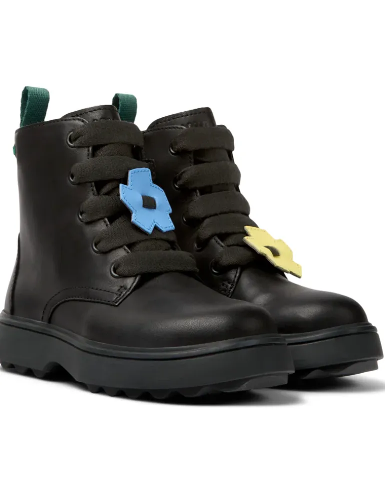 Camper Kids Boots | Twins | Black