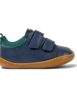 Camper Kids Shoes | Peu Cami Velcro | Dark Blue