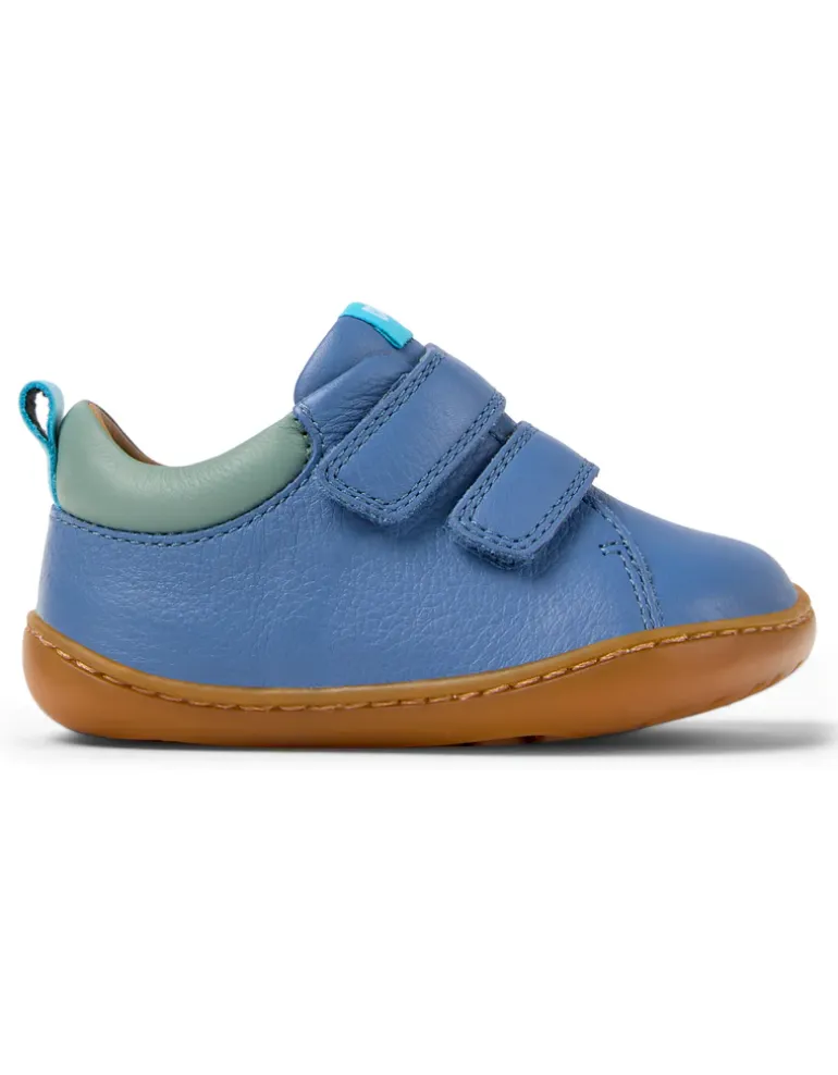 Camper Kids Shoes | Peu Velcro | Blue