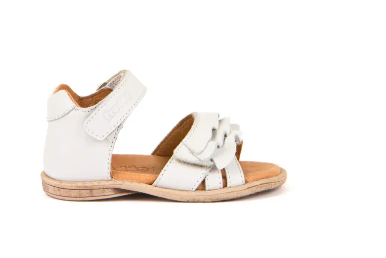 Froddo Carlina Girls Sandals | White