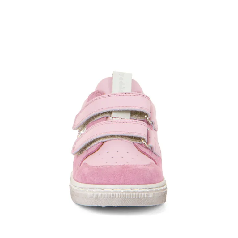 Froddo Dolby | Velcro Shoe | White & Pink