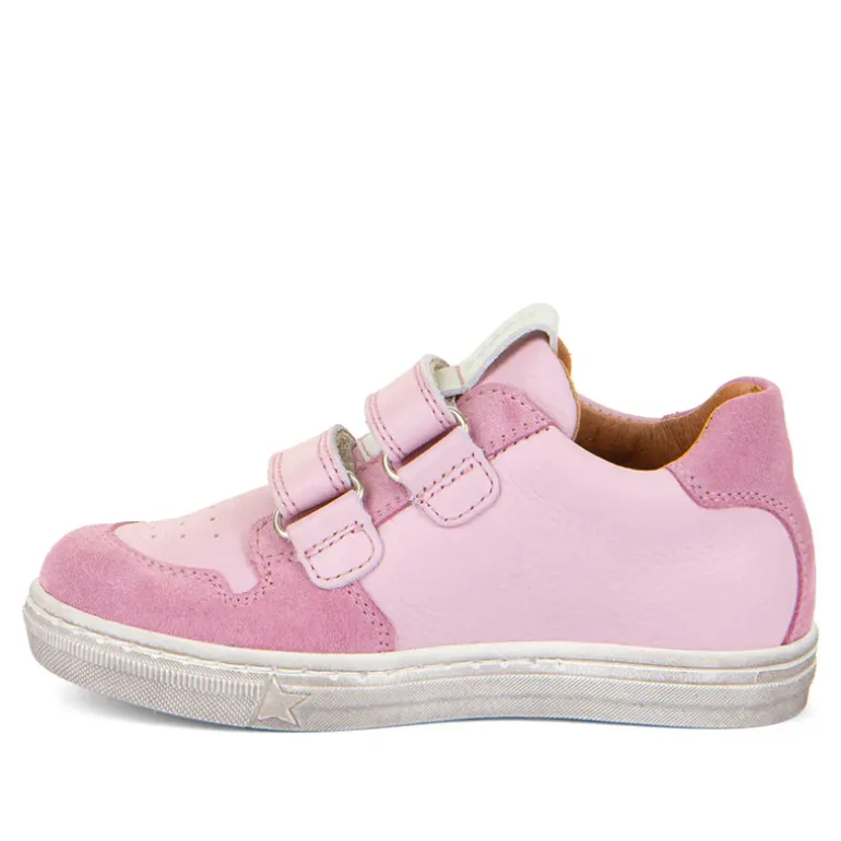 Froddo Dolby | Velcro Shoe | White & Pink
