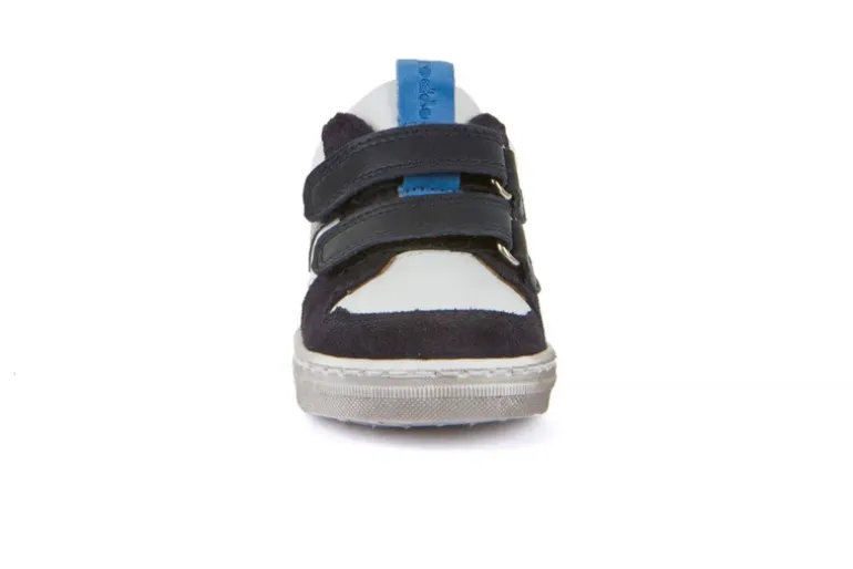 Froddo Dolby | Velcro Trainer | White & Blue