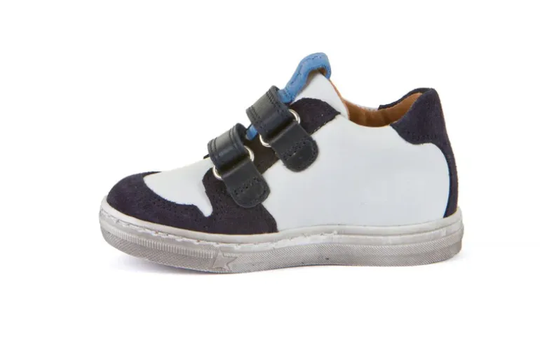 Froddo Dolby | Velcro Trainer | White & Blue