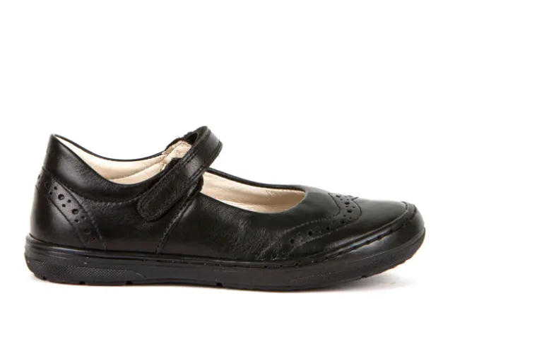 Froddo School Shoes | Mia B Mary-Jane | Black Leather