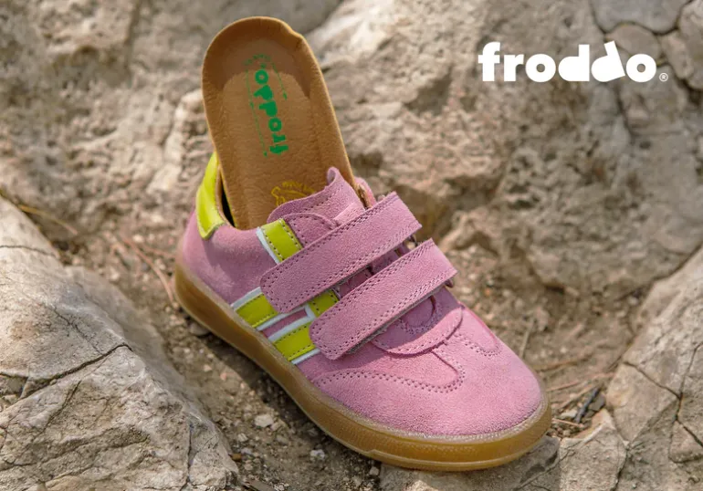 Froddo Velcro Trainer | Lou | Pink