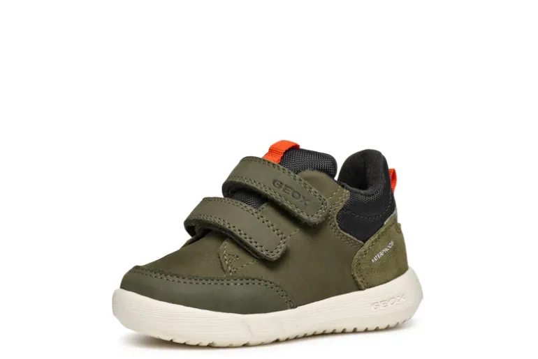 Geox Baby Trainers | Hyroo | Dark Green