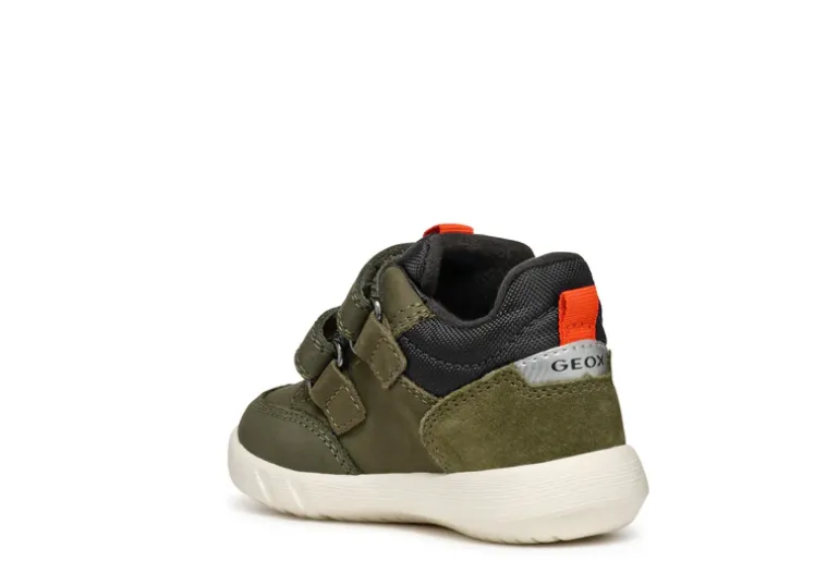 Geox Baby Trainers | Hyroo | Dark Green