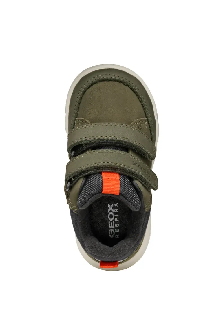 Geox Baby Trainers | Hyroo | Dark Green