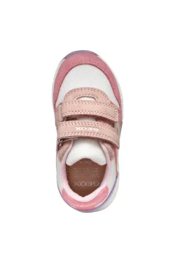 Geox Kids Trainers | Alben | Rose & White