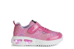 Geox Kids Trainers | Assister | Fuchsia & Multi