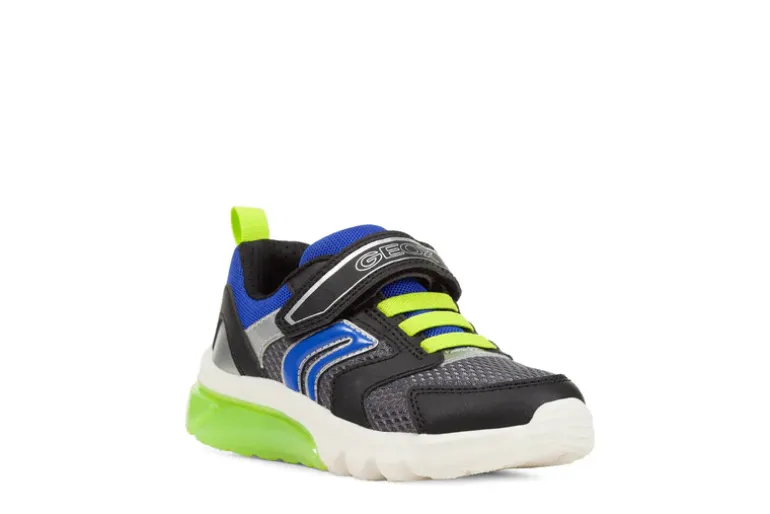 Geox Kids Trainers | Ciberdron | Grey & Royal