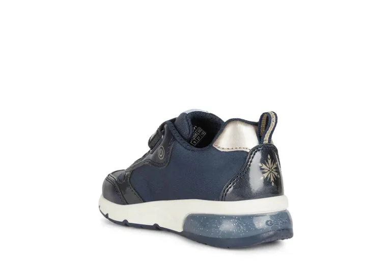 Geox Kids Trainers | Elsa Spaceclub Velcro | Navy