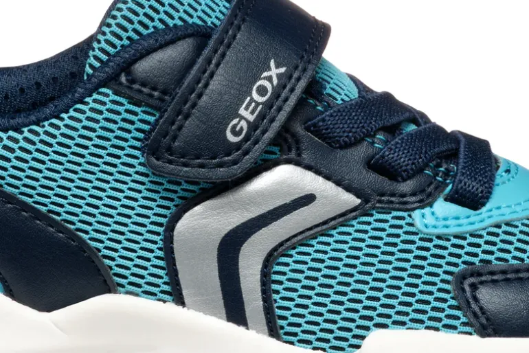 Geox Kids Trainers | Loftus | Sky & Navy