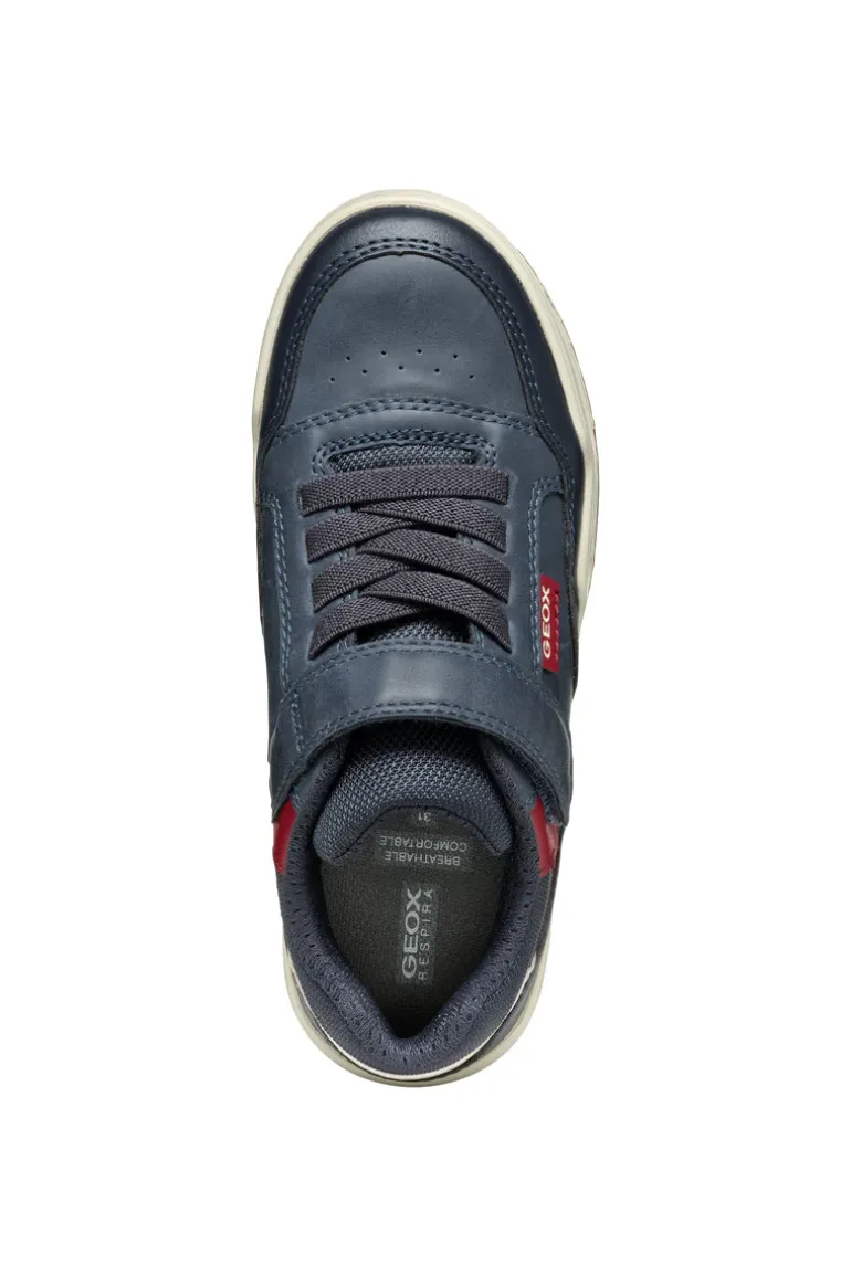 Geox Kids Trainers | Perth | Navy & Red