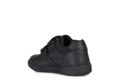 Geox School Shoes | Poseido Velcro | Black