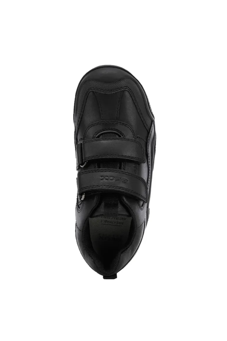 Geox School Shoes | Wader Velcro | Black