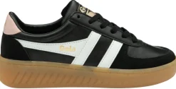 Gola Women's Trainers | Grandslam Elite | Black & Pink Gum