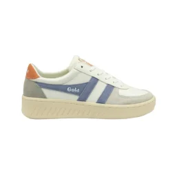 Gola Women's Trainers | Grandslam | White, Lavender & Terracott
