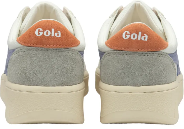 Gola Women's Trainers | Grandslam | White, Lavender & Terracott