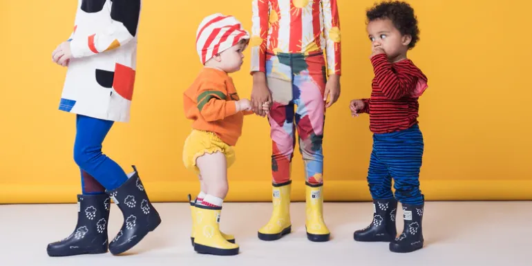 Grass & Air Wellies | Colour Changing | Navy