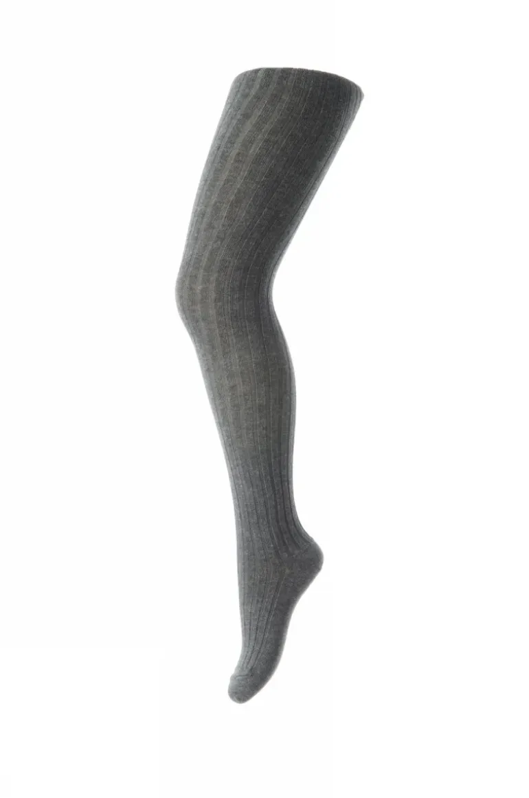 Mp Denmark Rib Tights | Dark Grey