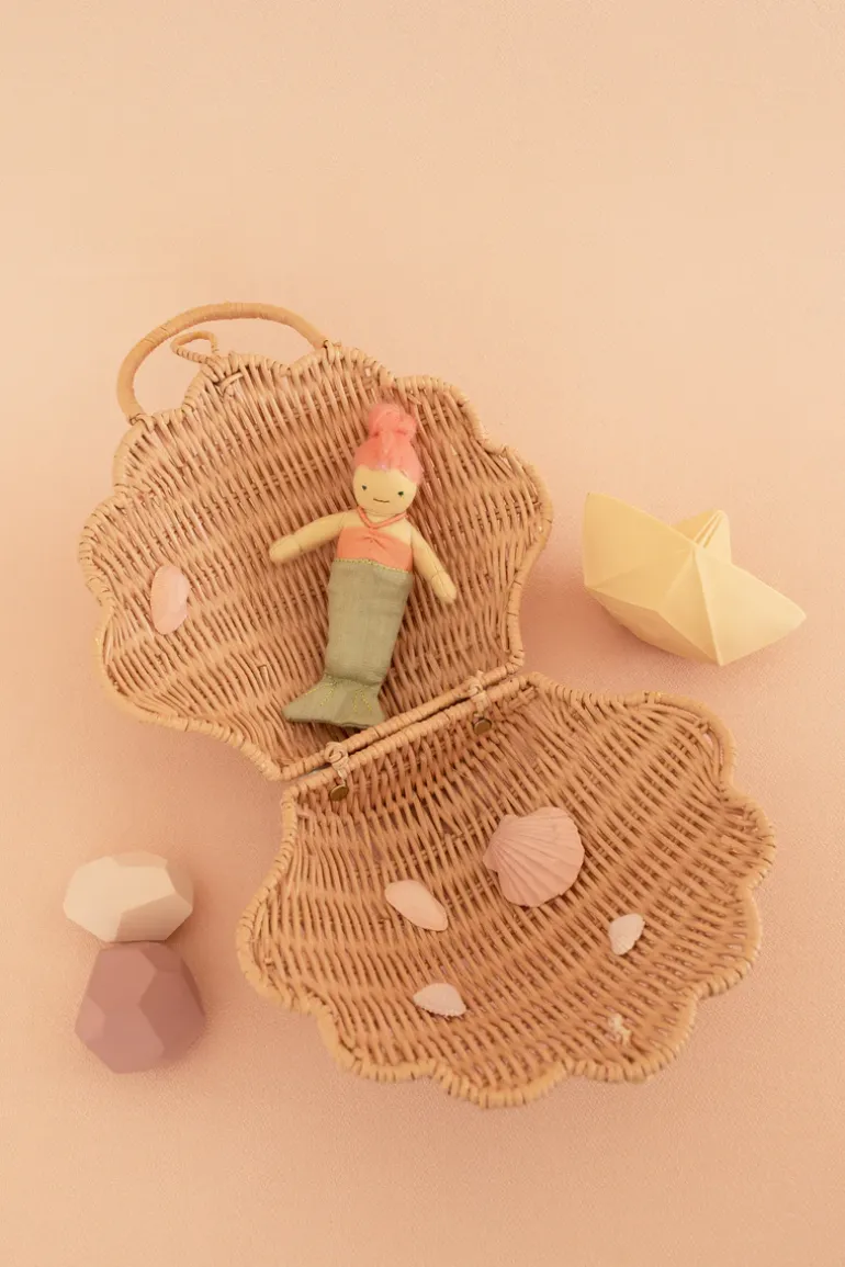 Olli Ella | Shell Bag | Straw Natural