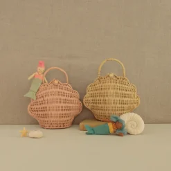 Olli Ella | Shell Bag | Straw Natural