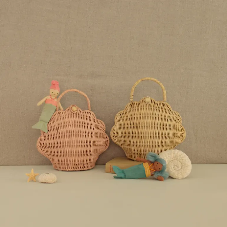 Olli Ella | Shell Bag | Straw Natural