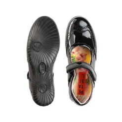 Petasil School Shoes | Expo | Black Patent