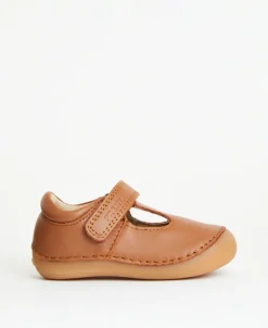 Prenta First Walker Shoes | Atlas | Tan Leather