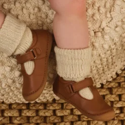 Prenta First Walker Shoes | Atlas | Tan Leather
