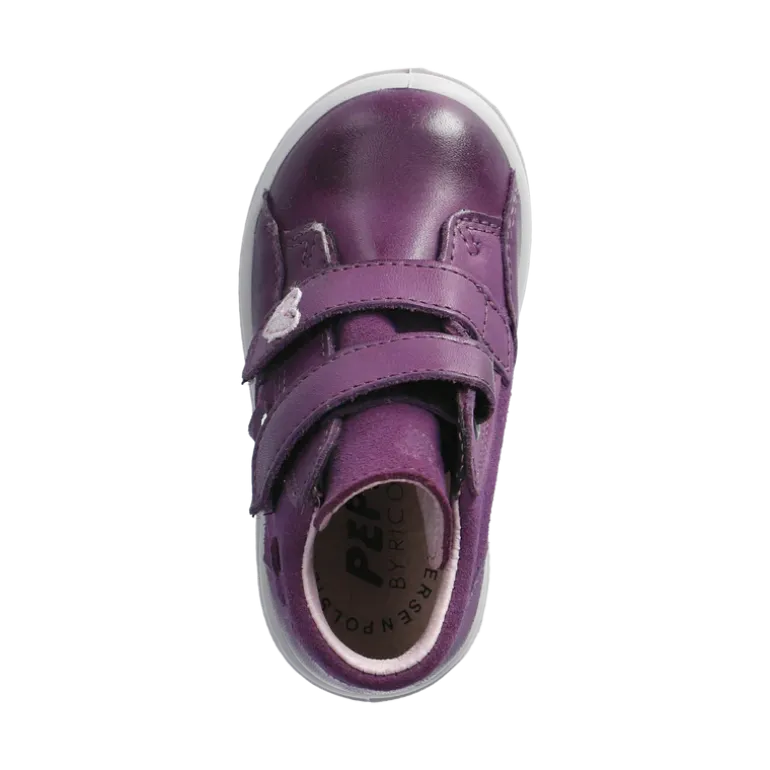 Ricosta Boots | Abby Waterproof Velcro Boots | Cassis Purple