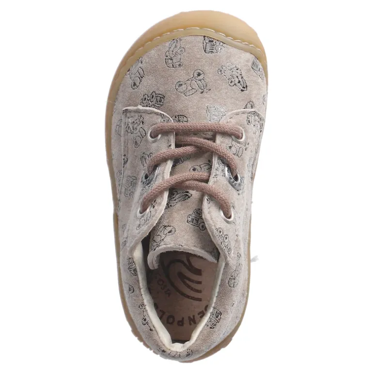 Ricosta Boots | Dots Lace Up | Grey Cars