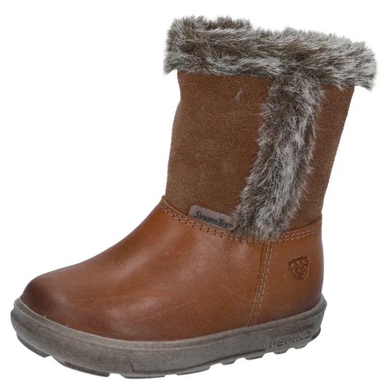 Ricosta Boots | Usky Waterproof Zip Boots | Cognac