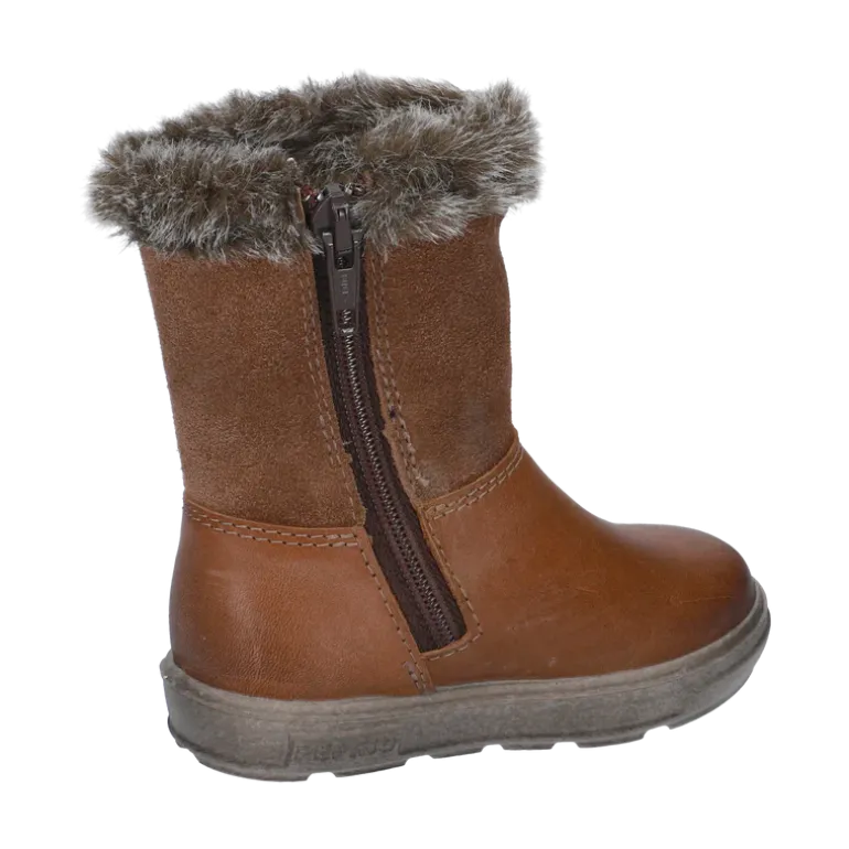 Ricosta Boots | Usky Waterproof Zip Boots | Cognac