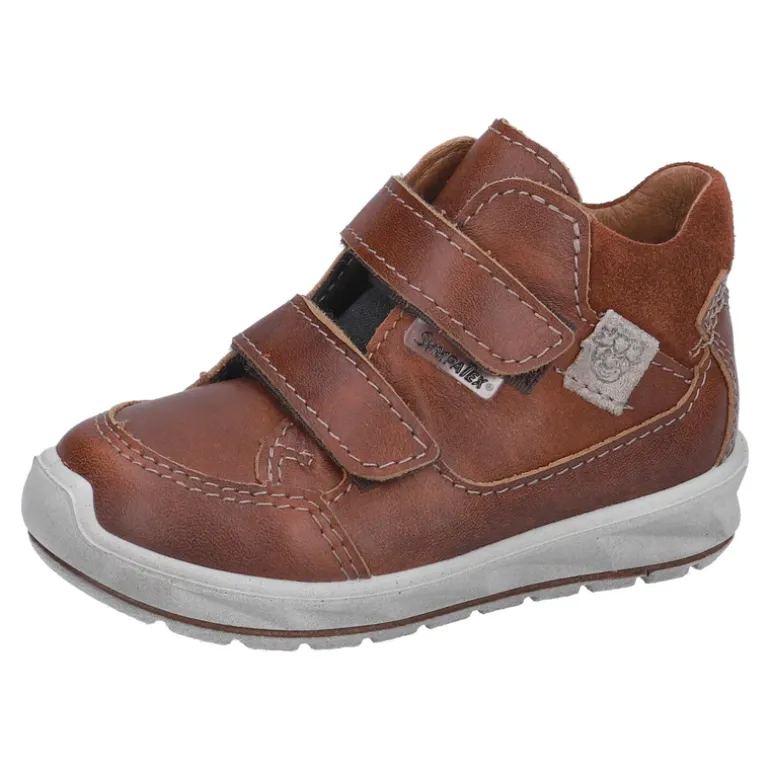 Ricosta Boots | Zach Waterproof Velcro Boots | Brown