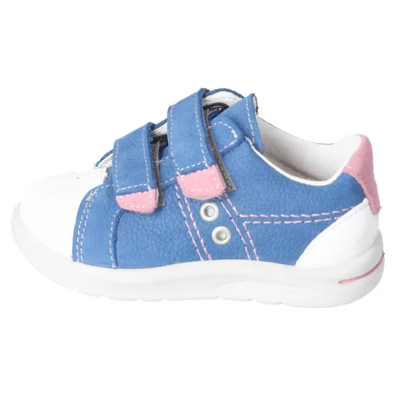 Ricosta Shoes | Nippy Velcro | Azur Blue & Rose