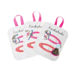 Rockahula Kids Hair Clips | Birthday Glitter No. 8