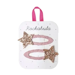 Rockahula Kids Hair Clips | Starlight Clips Pink