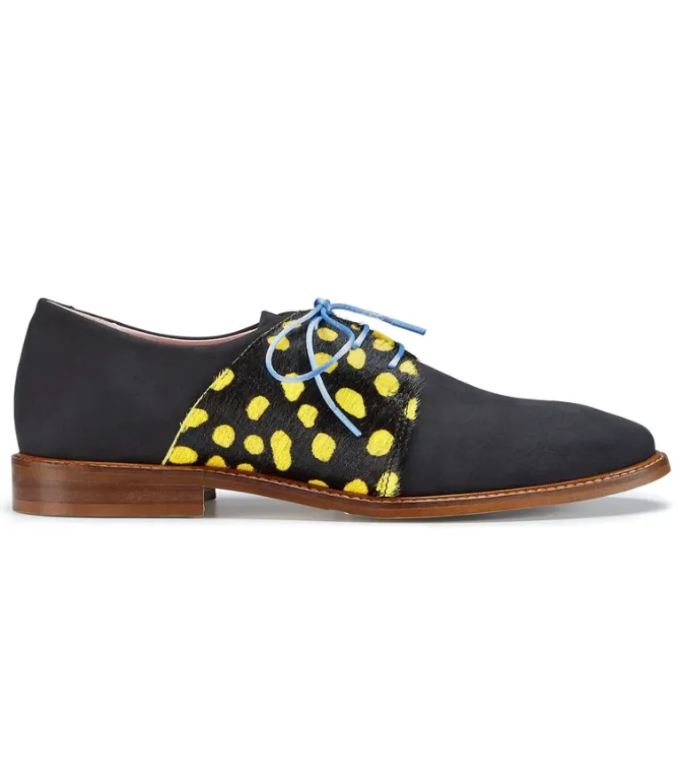 Rogue Matilda | Women's Black Jack Brogue | Black Suede