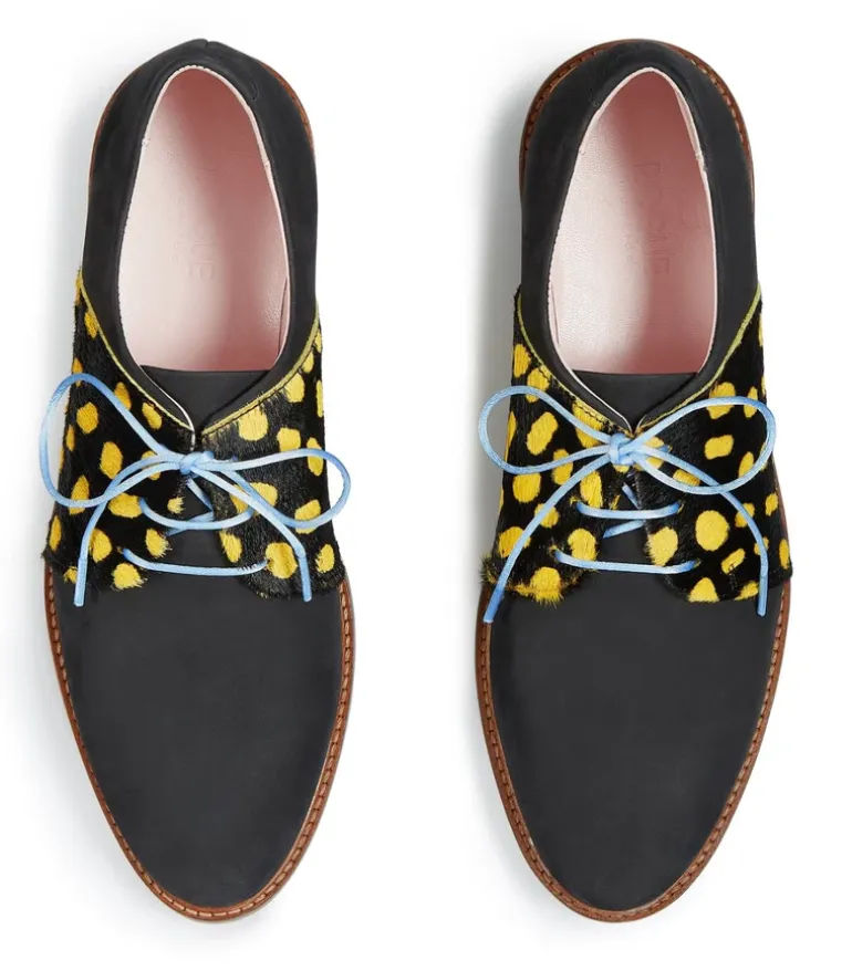 Rogue Matilda | Women's Black Jack Brogue | Black Suede