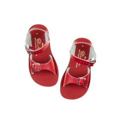 Salt-Water Sun-San | Kids Surfer Sandals | Red