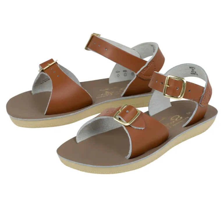 Salt-Water Sun-San | Kids Surfer Sandals | Tan