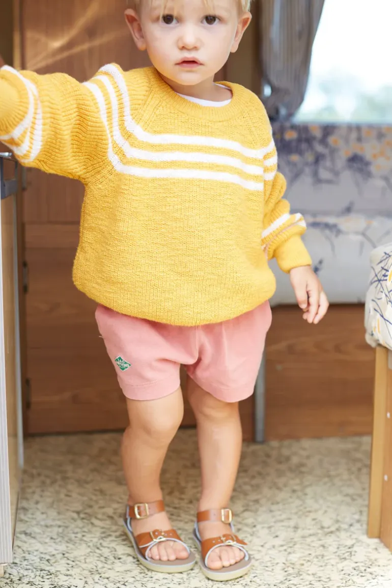 Salt-Water Sun-San | Kids Surfer Sandals | Tan