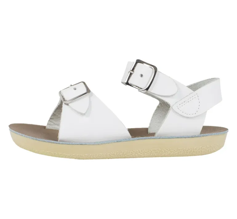 Salt-Water Sun-San | Surfer Sandals | White