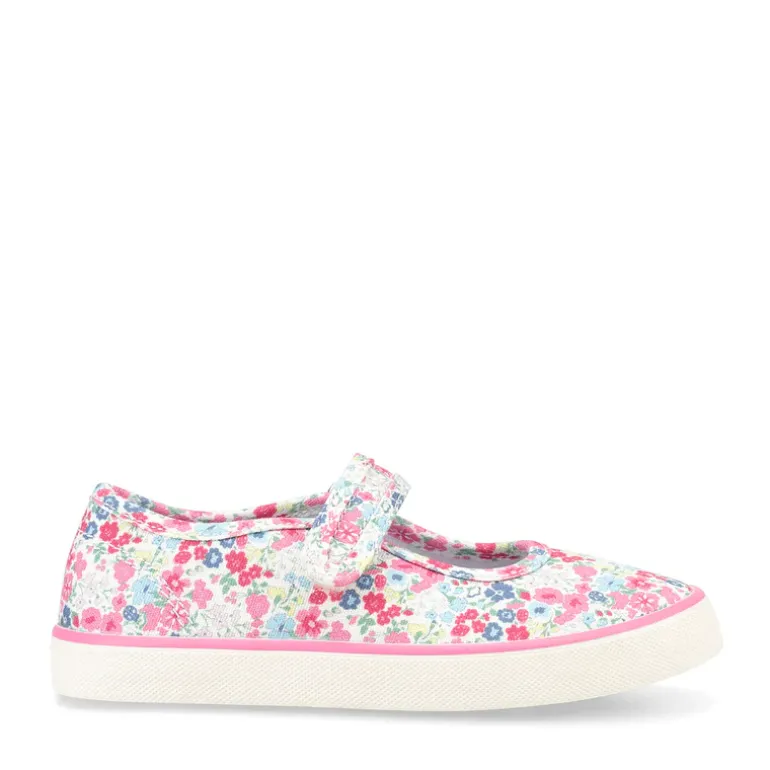 Start-Rite Canvas Shoes | Blossom | Pink Multi